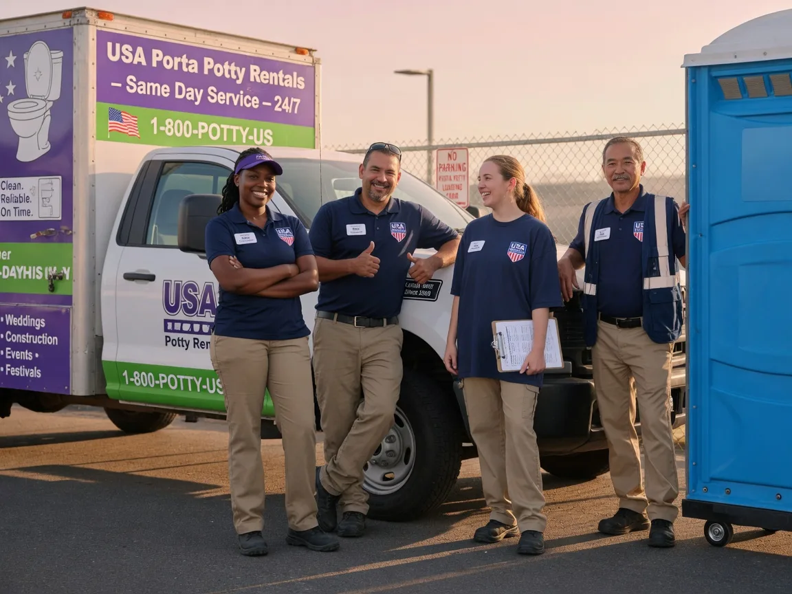 Porta Potty Rental company in Ernul, NC